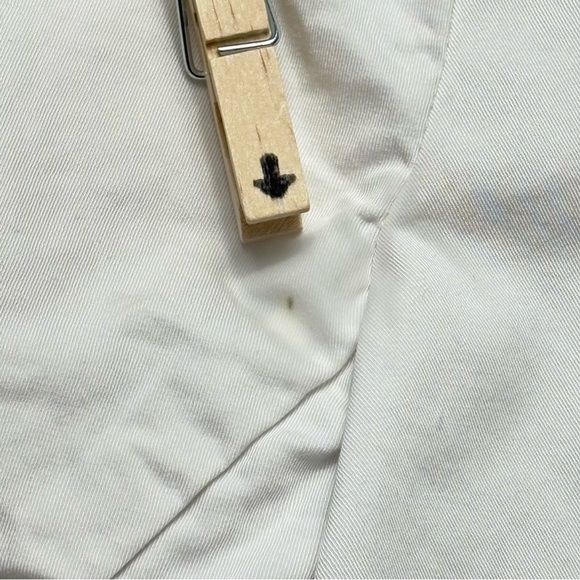 NILI LOTAN Cropped Cotton Ira Jacket Size 2 PFD Condensed 3/4 Sleeve Eggshell - Picture 5 of 13